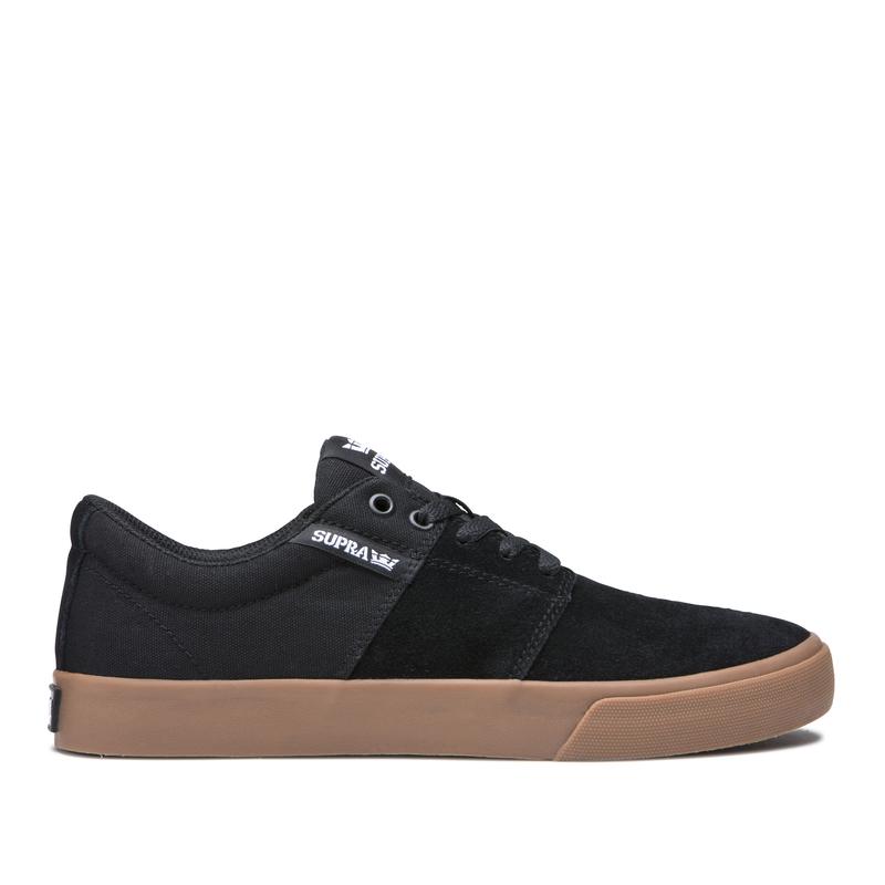 Buty Supra STACKS II VULC - Sneakersy Niskie Męskie - Czarne (KWQB-16704)